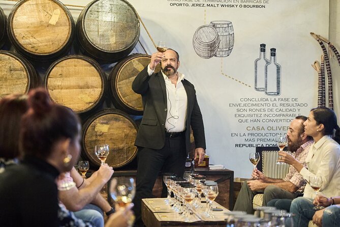 101 Oliver Rum Tasting & Pairing And Taino Concept Store - The rum lineup: named pours and what to look for