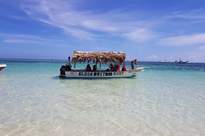 2-Hour Glass Bottom Boat Experience in Punta Cana - Hotel Pickup, Then the Boat Ride Begins Right Away