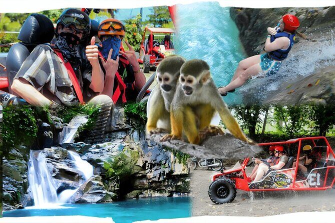 3x1: Monkeyland Waterfalls and Buggy Tour Puerto Plata - Key highlights to know before you go