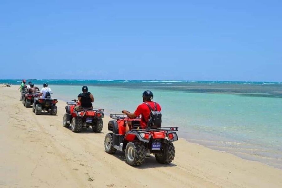 4 Wheel ATV Tour at Amber Cove & Taino Bay in Puerto Plata - Beach time: getting the coastal photos without turning it into a swim day