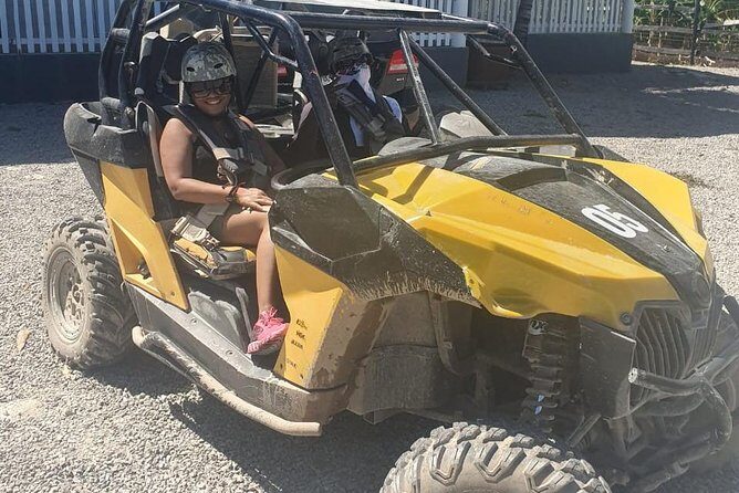 4WD Terracross + Breef Safari + River Cave and Macao Beach - 4WD Buggy Setup: Automatic Transmission, Roof, and Getting Ready