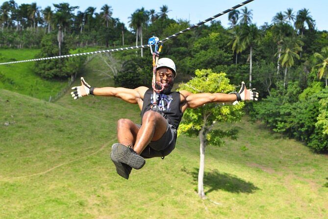 6 in 1 tours Full Day Safari, Zipline, Buggies and Horse Riding - Macao Beach finish: crystal-clear water time without the planning headache