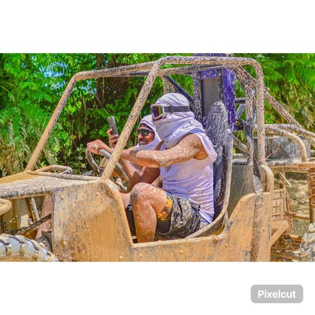 Adventure Buggy Punta Cana:Cave Macao Beach - Cenote Exploration: Swimming and Cooling Off in Clear Water