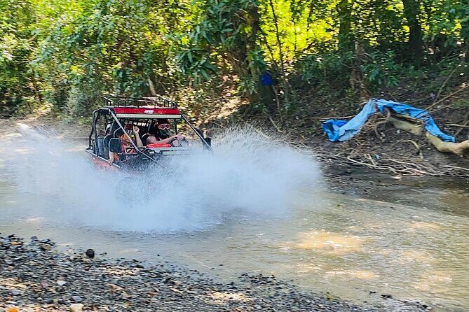 adventure in buggies Puerto Plata - Stop 2: river crossings and why the mud is part of the point