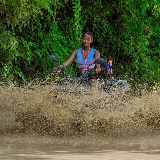Adventure Punta Cana Buggy between , Caves & Beaches - Taina Cave Cenote Stop: Cooling Off in Fresh Water