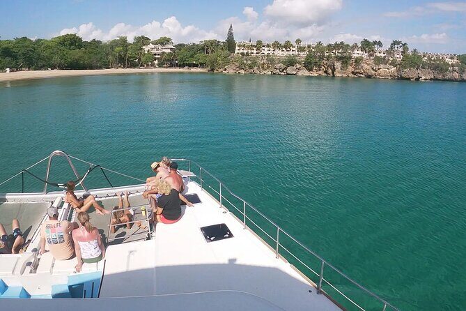 Amber Cove & Taino Bay Shore Excursion, Private Charter on Blue Sky Catamaran - The food and drinks that make the boat feel like a party