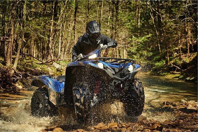 ATV 4 Wheels double from Punta Cana (Half Day) - Safety and comfort: shared ATVs, helmets, and real off-road work