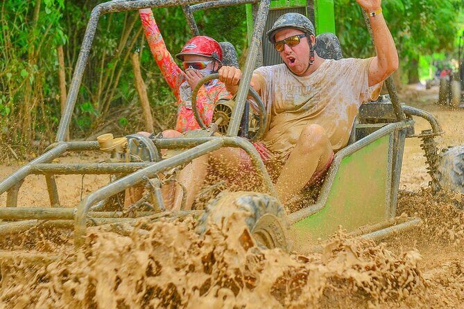 ATV and Buggy Adventure with Water Cave and Beach in Punta Cana - Los Hoyos del Salado cenote: refreshing, but plan for limited time