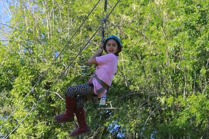 ATV N Zip: 8 Zip Lines plus ATV's - Tropical Garden Breaks, Parrots, and Lunch That Actually Matters