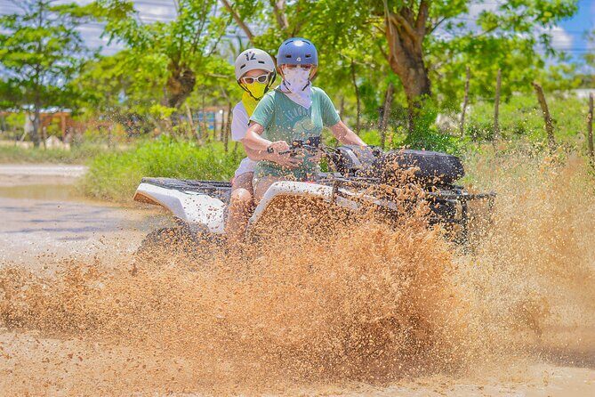 ATV or Boogie boarding on the beach in Punta Cana - Stop 1 at Macao Beach: ATV/Buggy beach safari time