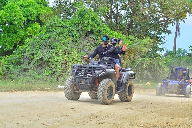 ATV Ride with Coffee, Chocolate Tasting and Cenote in Punta Cana - Stop 2: Playa Macao, white sand and turquoise water