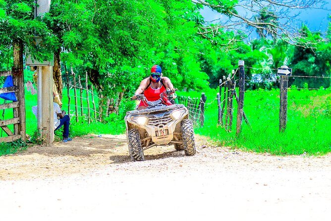 ATV Ride with Coffee, Chocolate Tasting and Cenote in Punta Cana - Getting moving: pickup, mobile ticket, and time on the road