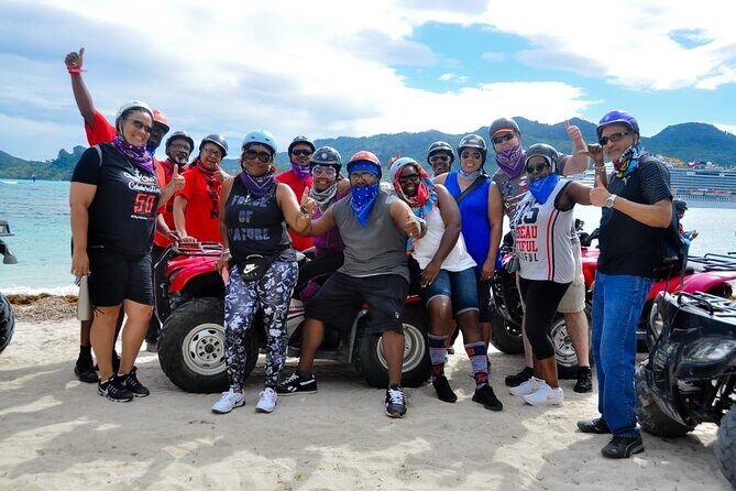 ATV Tour Adventure in Puerto Plata - Double occupancy - Stop 2 at Playa de Guzmancito: a quick beach reset