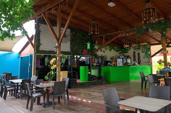 Bar Crawl in Punta Cana - Stop 3 in Bavaro: La Terraza Bar by the Car Wash (Yes, Really)