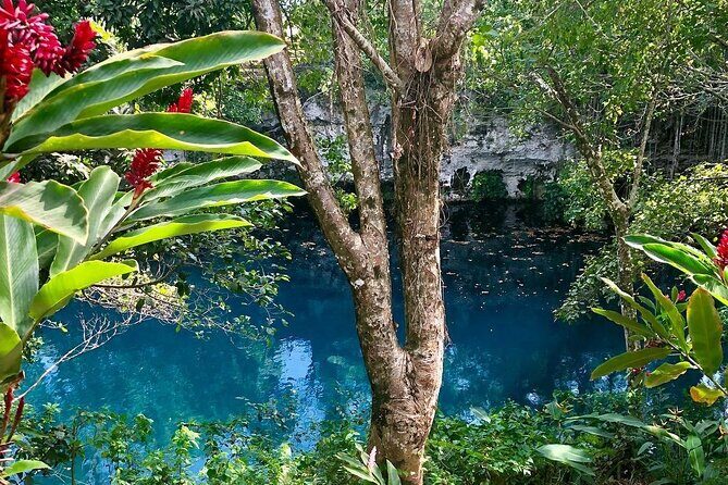 Blue Dudu Lagoon - Zip line and jumping: fun with a few common-sense precautions