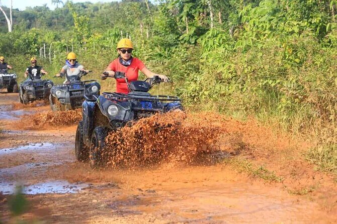 Buggy 4x4 & Horseback Combo Tour in Punta Cana : Cave & Culture - The cenote stop: blue water, included bathing, and a memorable change of pace