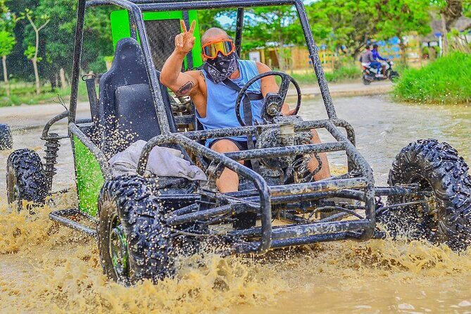 Buggy Adventure ATV in Punta Cana Macao Beach and Water Cave - Macao Beach break: 20 minutes to reset, not a full beach day