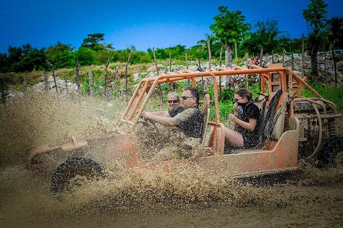 Buggy Adventure Tour with Chocolate and Coffee in Punta Cana - Los Hoyos del Salado Cenote: Jumping In a 25-Foot Cave