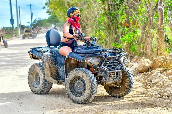 Buggy and ATV Tour in Punta Cana - Stop 4: The Sky Pool for a breather before the finish