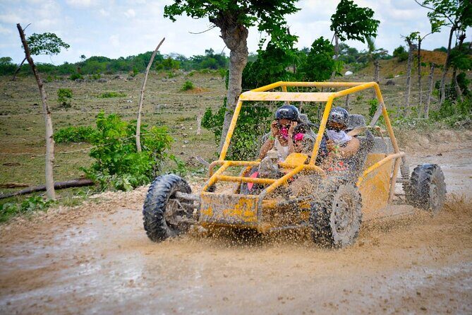 Buggy Extreme Tour to Macau Beach and River Cave in Punta Cana - Cueva Taina (Los Hoyos del Salado): the cenote swim moment