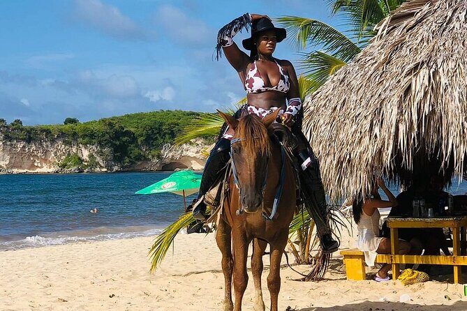 Buggy Horses and Zip Line from Punta Cana with Lunch Included - Horseback riding near Macao: ranch trails, riverbeds, and a typical country house