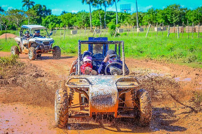 Buggy Off-Road Adventure in Punta Cana – Mud & Beach Fun - Cooling Off in a Natural Cenote or Cave Swim
