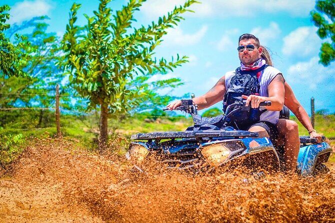 Buggy Punta Cana, Polaris, ATV, CanAm Macao beach and Cave - The water cave stop: a short detour with a different kind of scenery