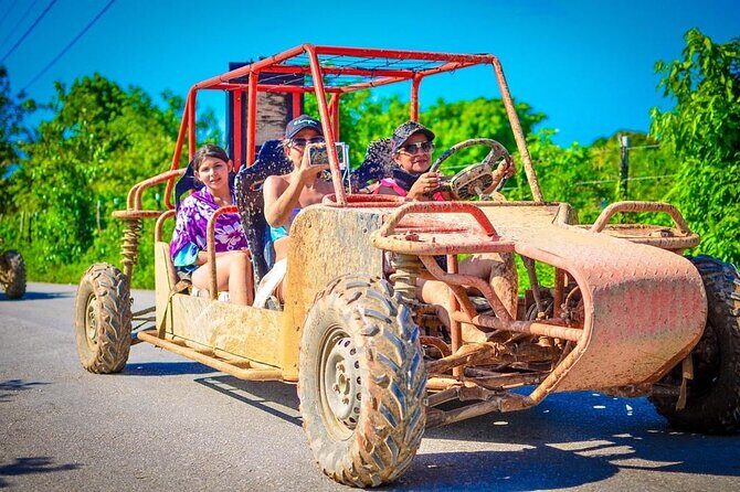 Buggy Punta Cana, Polaris, ATV, CanAm Macao beach and Cave - Organic farm tasting: the local pause that makes the driving worth it