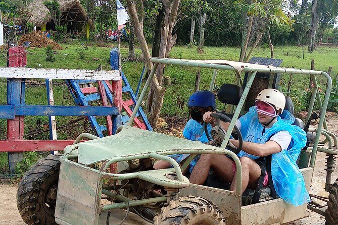 Buggy Route Adventure in Punta Cana - The Taino Cave with a natural well: the payoff swim