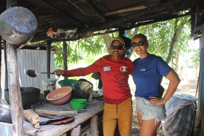 Buggy Sunset - Full day tour with diner on the river- small group - Dinner on the Dominican barge: why this ending works