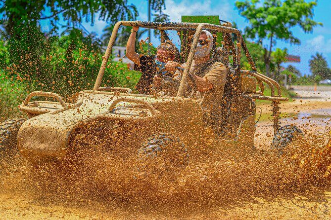 Buggy Tour in Punta Cana with Stops at the Beach and a Cave - Los Hoyos del Salado (Cenote): swimming in a water cave