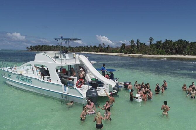 Caribbean Party Boat - Waterslides and the moving party: fun you can do without leaving the boat