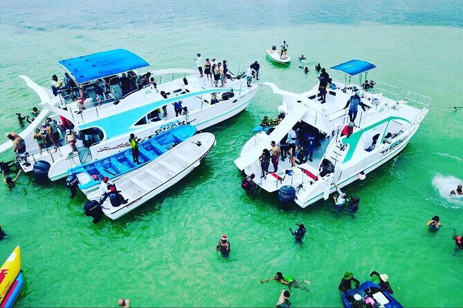 Catamaran party in Punta Cana with open bar, music and more - How the Party Works at Sea: Music, Dancing, and On-Board Entertainment