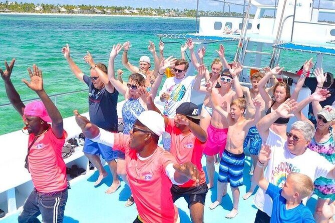 Catamaran Party in Punta Cana with Unlimited Drinks - Catamaran Party Value in Punta Cana for $59
