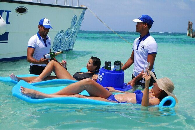 Catamaran Tour in Bavaro, Punta Cana – Snorkeling Experience - Stop 2: Natural Pool swim plus coconuts and unlimited drinks