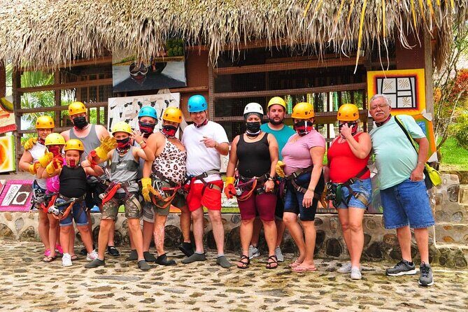 City Tour with Horseback Riding, Zipline, and Dune Buggy at the Countryside - Zipline Over 60 Feet: Eight Lines and a Suspension Bridge