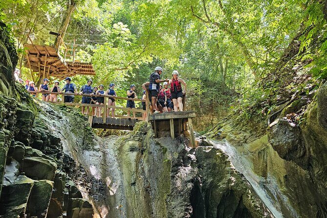 Damajagua 7 Waterfalls Adventure – In Puerto Plata - What to pack: shoes and essentials for wet rock
