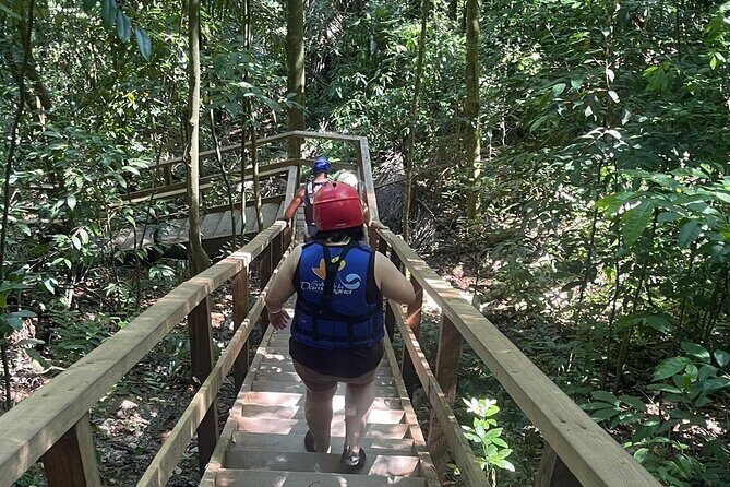 Damajagua Waterfalls Excursion With round-trip transportation - Damajagua in a nutshell: seven falls, one active loop