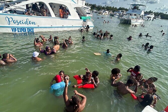 DE Hip Hop Boat Party for Adults and Free Drinks Only - Slides and water time: fun built into the schedule