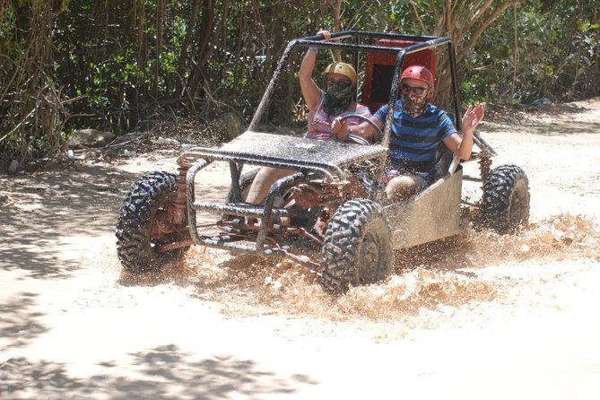 Dune Buggie + Breef Safari + River Cave and Macao Beach - The dune buggy ride through villages: fast, guided, and a little dusty