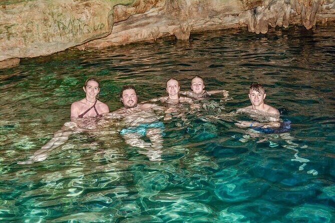Dune Buggy Tour in Punta Cana DR - The cave swim with lights and DJ energy