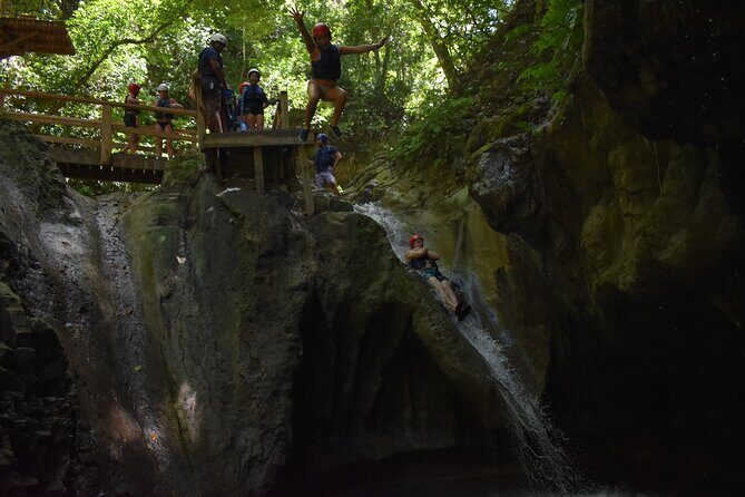 Excursion in Damajagua 7 Waterfalls Taino Bay and Amber Cove - Included lunch, bottled water, and onboard WiFi: why the setup is handy