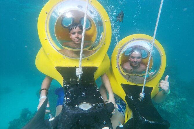 Experience a Submarine Scooter with ScubaDoo Punta Cana - Who this fits well: prescription glasses, non-swimmers, and families