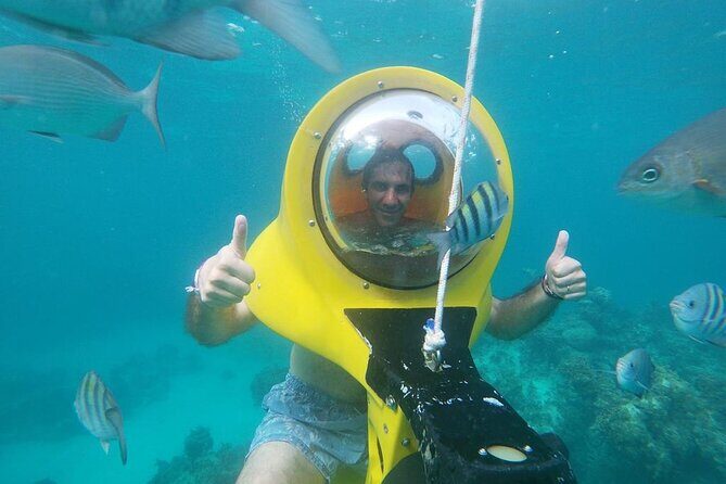 Experience a Submarine Scooter with ScubaDoo Punta Cana - The flow of the day: glass-bottom views, reef scooter time, brief snorkeling
