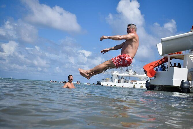 Experience for families and friends by private boat with pick-up - What the crew actually brings: animated energy plus real safety focus