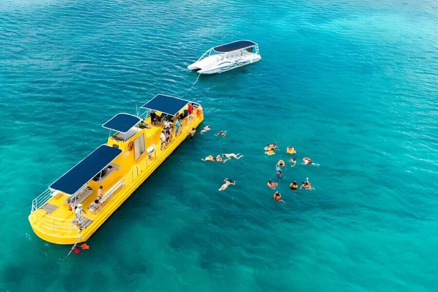 Experience the Exciting Caribbean Underwater World - A 46-Window Semi-Submersible Near Bayahibe