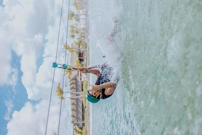 Experience Water Adventure in Dorado Park Punta Cana - Comfort in the water: hammocks, umbrellas, and life jackets