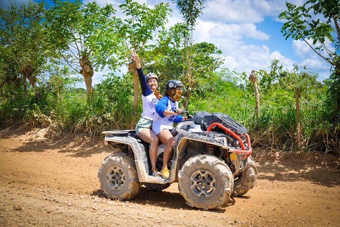 Extreme Adventure on ATV Quad Bikes from Punta Cana - The cave stop with crystal-clear water: the wow moment