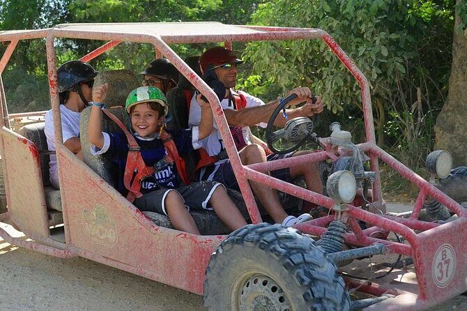 Extreme Buggy Adventure from Punta Cana / transportation included - Your ride setup: double or family buggy and what it means for you