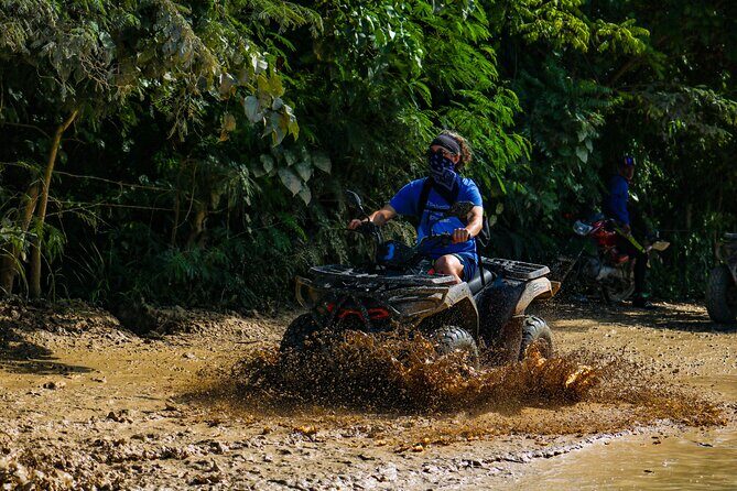 Four Wheel ATV Ride in Punta Cana - Taíno Ecological Park Water Time: Fresh Hot Springs and Cenote Cool-Down